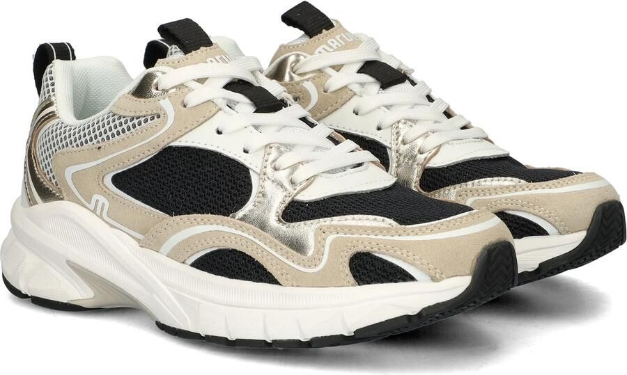 Maruti Novi Lage Dames Sneakers Zwart\Wit\Goud - Foto 3