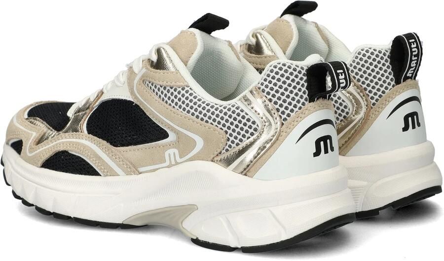 Maruti Novi Lage Dames Sneakers Zwart\Wit\Goud - Foto 4