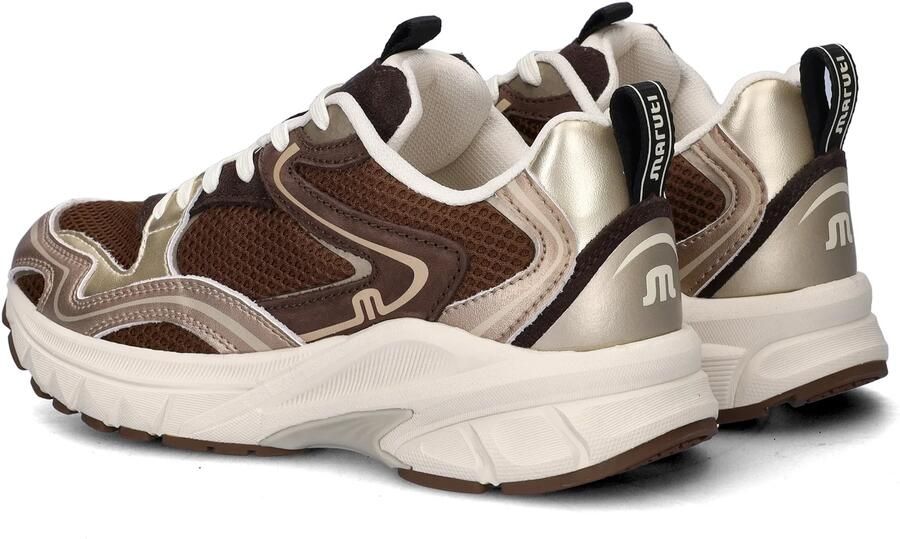 Maruti Novi sneakers dames bruin Mesh Dames - Foto 6