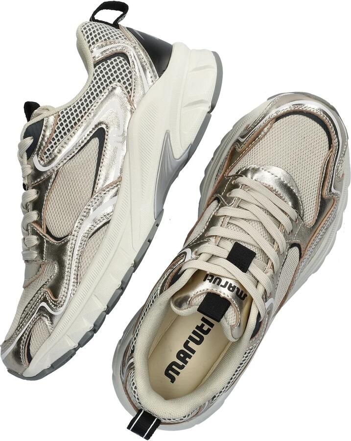 Maruti Novi sneakers metallic gold Goud Mesh Lage sneakers Dames - Foto 6