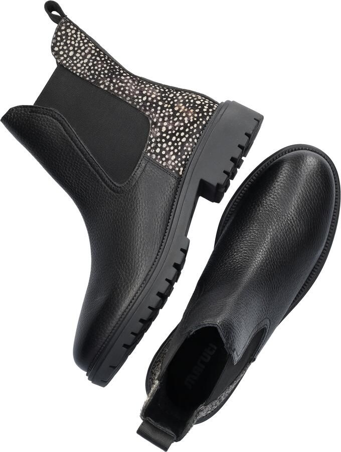 Maruti Tommy Chelseaboots Dames Zwart - Foto 5