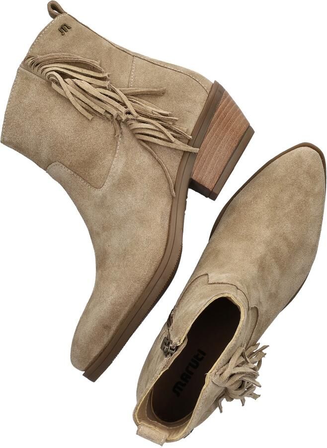 Maruti Tonny Enkellaarsjes Hak Beige - Foto 11