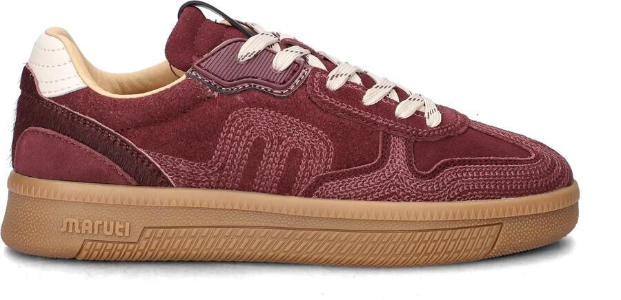 Maruti Bordo Suede Dames Sneakers Yale 66.1844.05-F36 - Foto 4