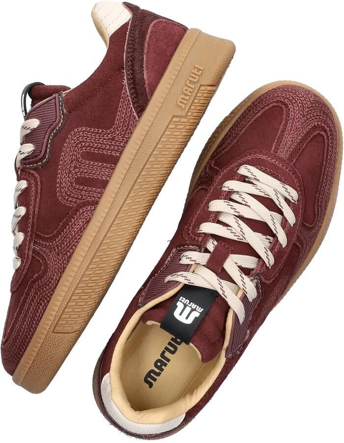 Maruti Bordo Suede Dames Sneakers Yale 66.1844.05-F36 - Foto 5