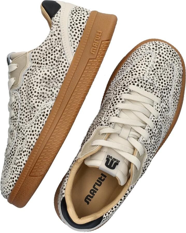 Maruti Yale Sneakers Dames Leren Sneaker Beige - Foto 9