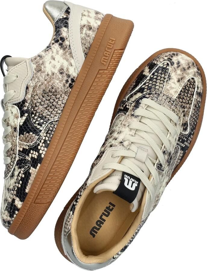 Maruti Yale Sneakers Dames Leren Sneaker Beige - Foto 2