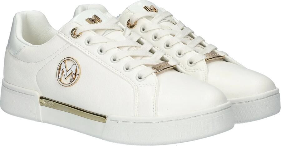 Mexx Lage Helexx Sneakers Wit Leatherlook White Dames - Foto 8
