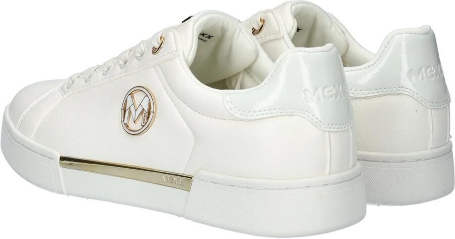 Mexx Lage Helexx Sneakers Wit Leatherlook White Dames - Foto 7