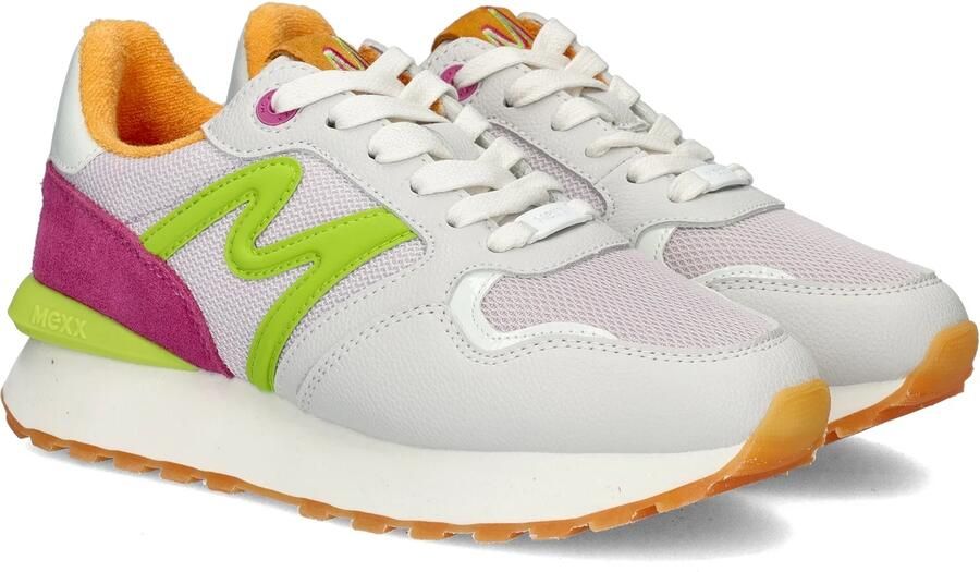 Mexx Kleurrijke Lage Top Juju Sneakers Multicolor Dames - Foto 8