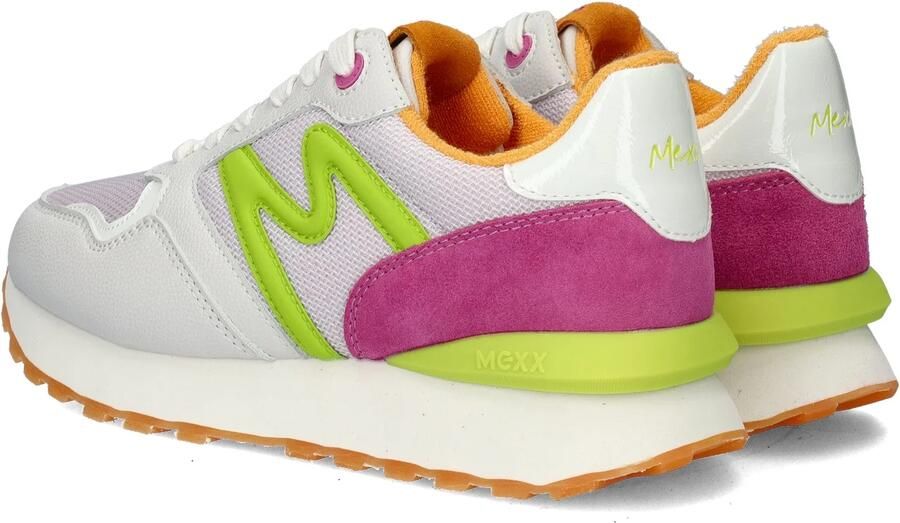 Mexx Kleurrijke Lage Top Juju Sneakers Multicolor Dames - Foto 10