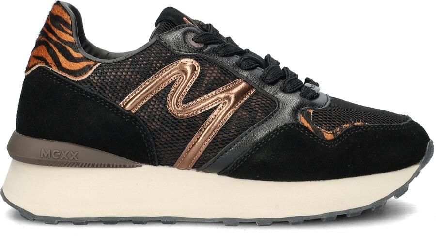 Mexx Sneaker Juju Humper Dierenprint Meerkleurig Vrouwen Animal Print Multi