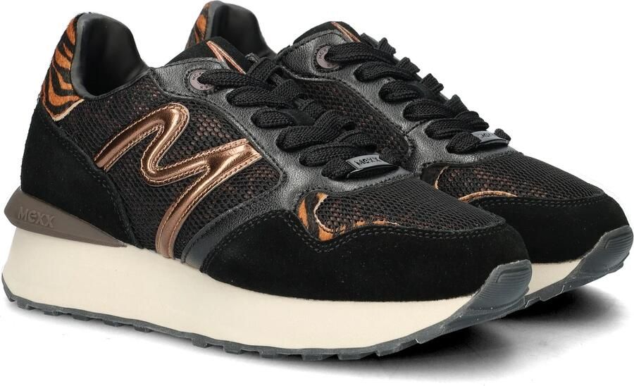 Mexx Sneaker Juju Humper Dierenprint Meerkleurig Vrouwen Animal Print Multi - Foto 7