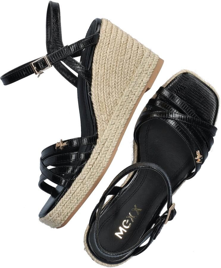 Mexx Noemi Pakina Heeled Sandal Black Dames - Foto 2