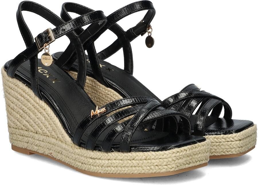 Mexx Noemi Pakina Heeled Sandal Black Dames - Foto 3