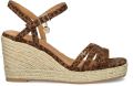 Mexx Noemi Pakina dames sandaal Leopard - Bruin