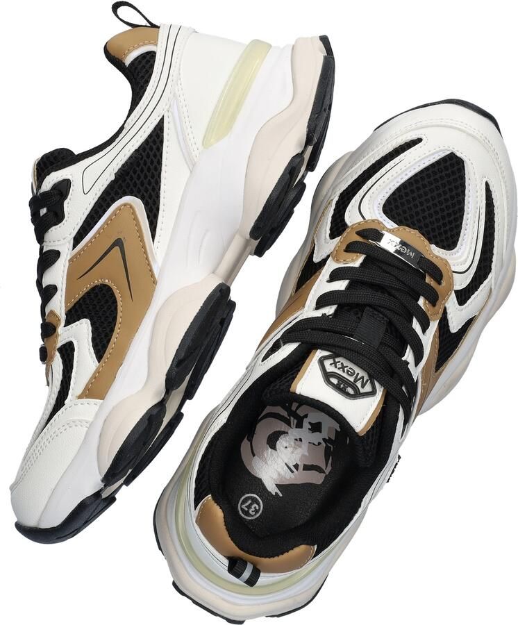 Mexx Bruin en Wit Lage Sneakers Multicolor Dames - Foto 6