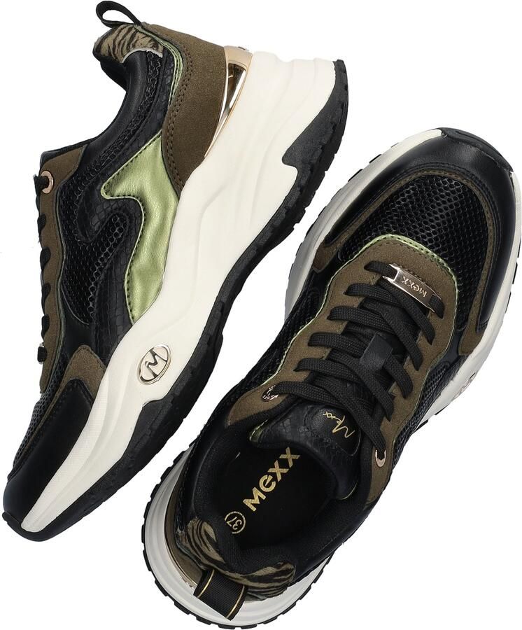 Mexx Sneakers Palma Ora MI001002653W-7100 Groen Zwart - Foto 2