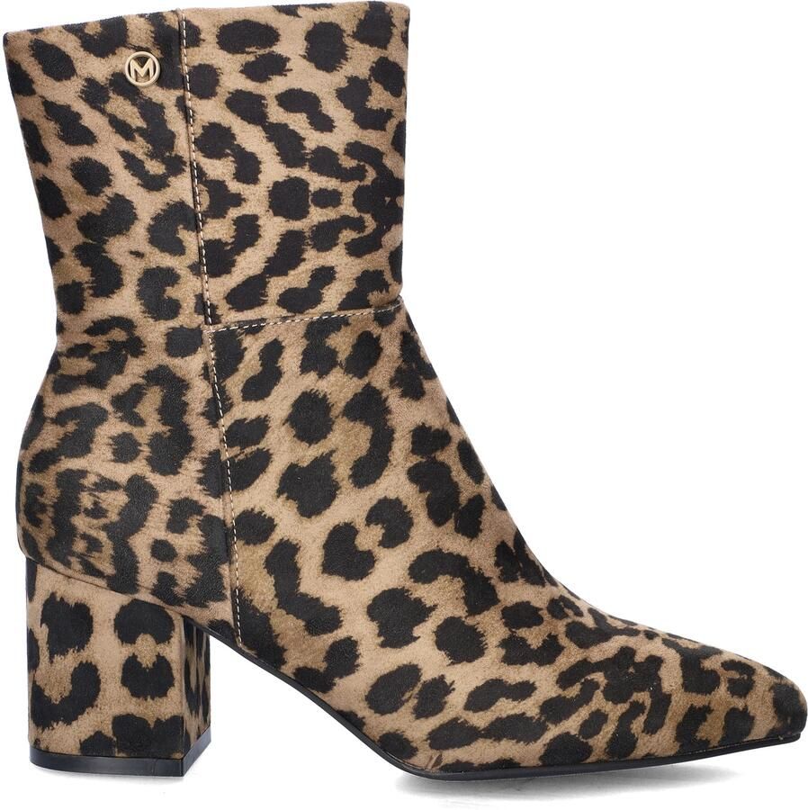 Mexx Pam Mila dames enkellaars Bruin multi