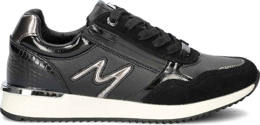 Mexx Sneaker Parfait Kitsch Black grijs Vrouwen Zwart gun Metal - Foto 3