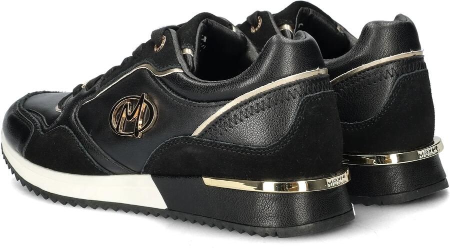 Mexx Sneakers Plixy Ellen MIKE1007043W-1111 Zwart Goud - Foto 4