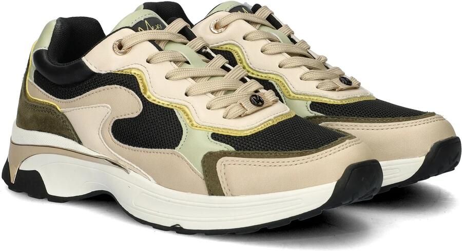 Mexx Sneaker Pippin Love Gebroken Wit zwart Vrouwen Off Wit zwart - Foto 5