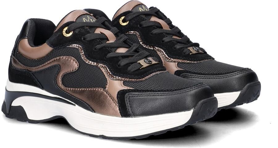 Mexx Sneakers Portia Love MI001001253W-1101 Zwart Bruin - Foto 6