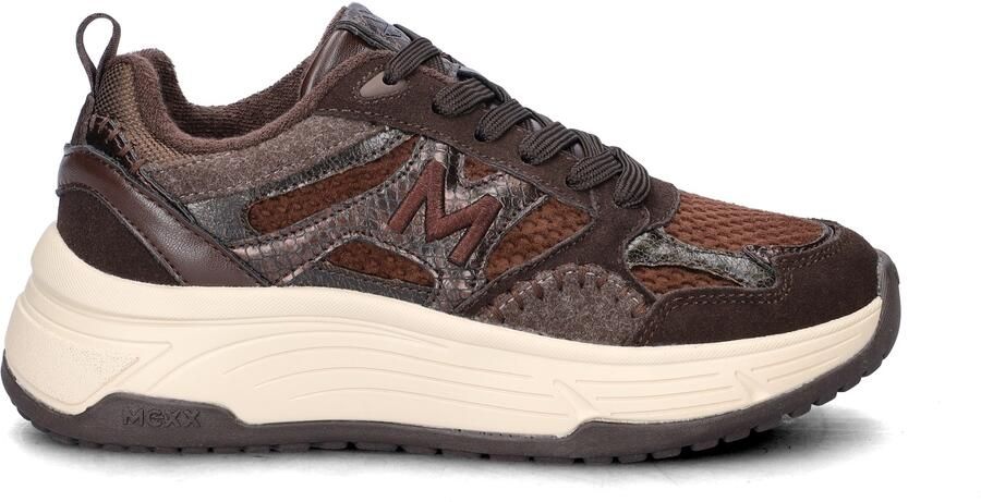 Mexx Vana Switch sneakers donkerbruin - Foto 9