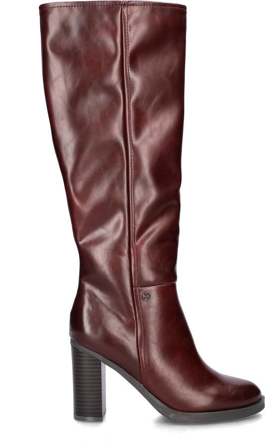 Mexx VINITA TEAGU Hoge Laars met Hak-Burgundy Rood