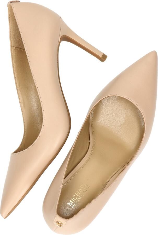 Michael Kors Alina Leren Décolleté in Blush Kleur Beige Dames - Foto 10