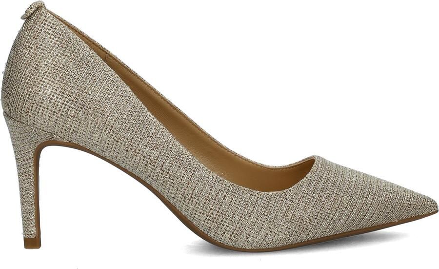 Michael Kors Elegante Hakken Vegan Lederen Schoenen Yellow Dames - Foto 5