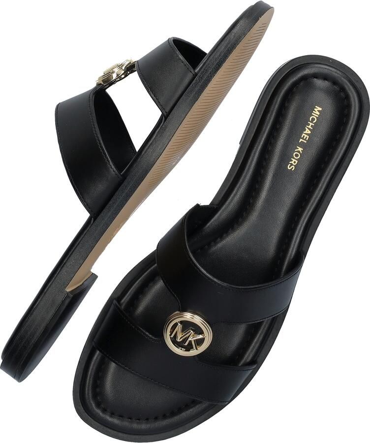 Michael Kors Dames Ballerina Zwart 40S6ERFS2L 001 Erin Flat Sandal - Foto 3