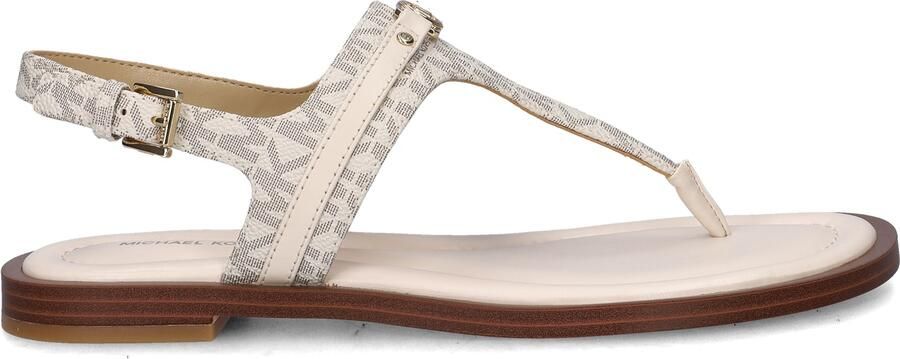 Michael Kors Dames Sandalen Mandy Thong Sandal Cream Beige - Foto 4