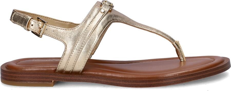 Michael Kors Mandy Thong Sandal Sandalen Dames Goud - Foto 6