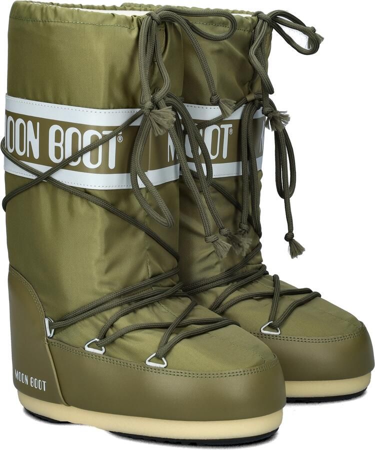 Moonboot Boots & laarzen Moon Boot Icon Nylon Snow Boots Khaki Icon Nylon 0 in groen - Foto 8