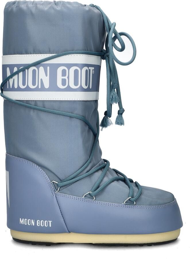 MOON BOOT Snowboots Nylon Veter Snowboot 35 38 Nylon Grijs