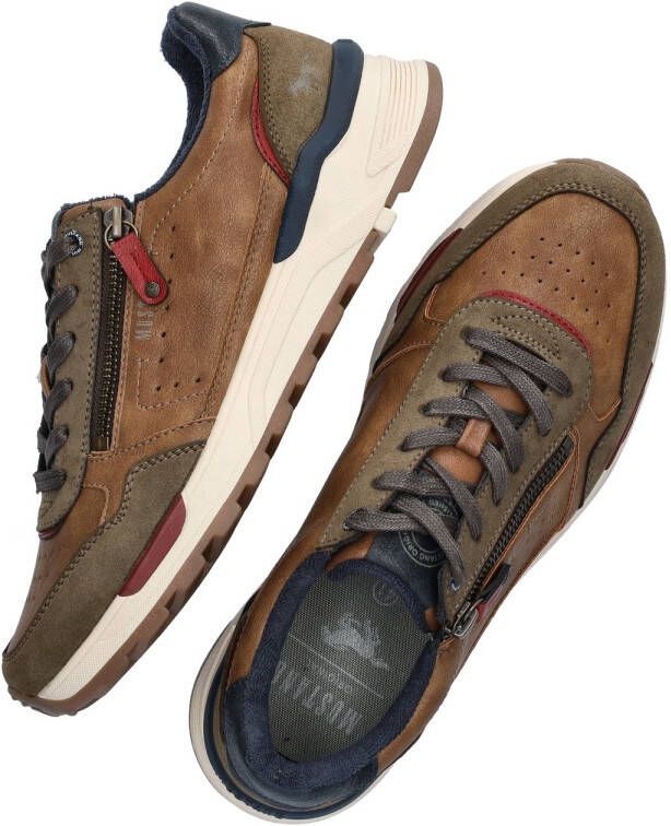 Mustang Sneakers bruin Synthetisch - Foto 3