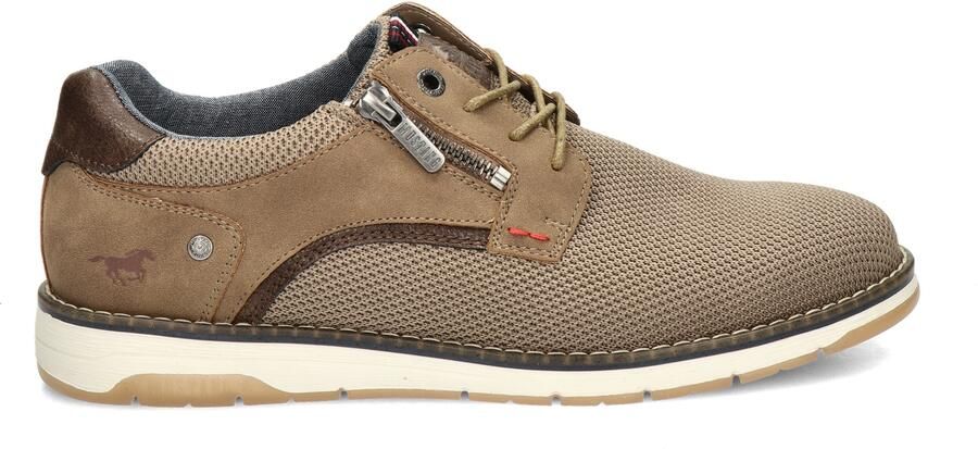 Mustang Veterschoenen Laag Veterschoenen Laag Beige - Foto 8