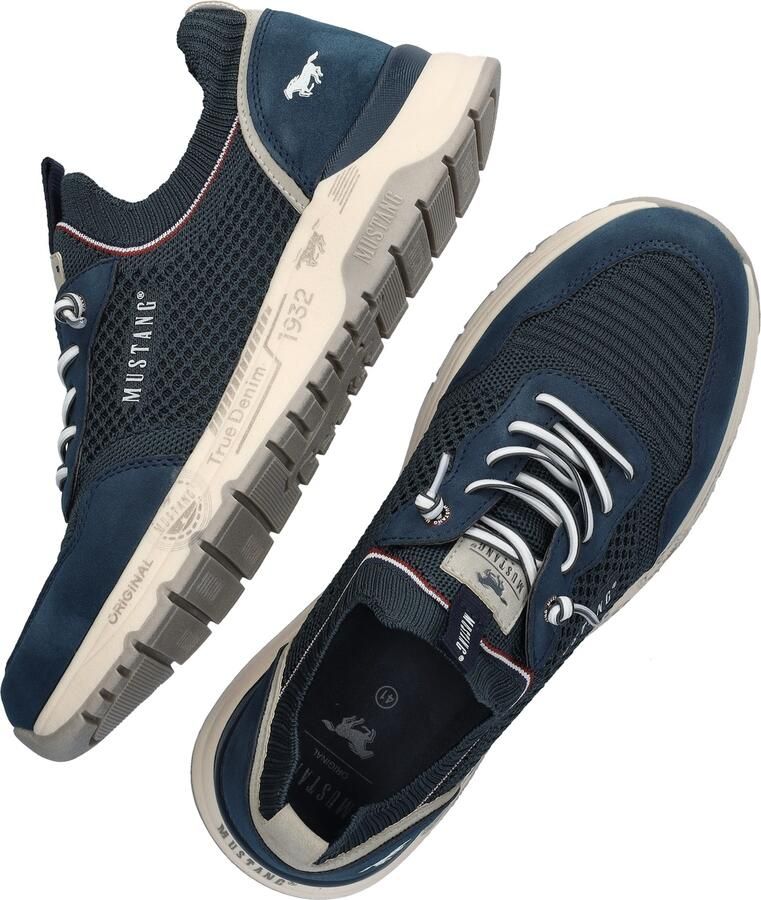 Mustang Lage Sneakers 26M0291003NAVY - Foto 3