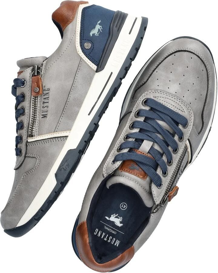 Mustang Sneakers Grijs - Foto 3