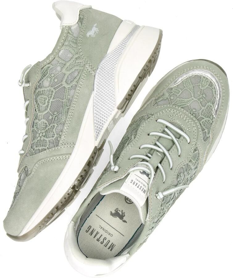 Mustang Sneakers Laag Sneakers Laag Groen - Foto 4