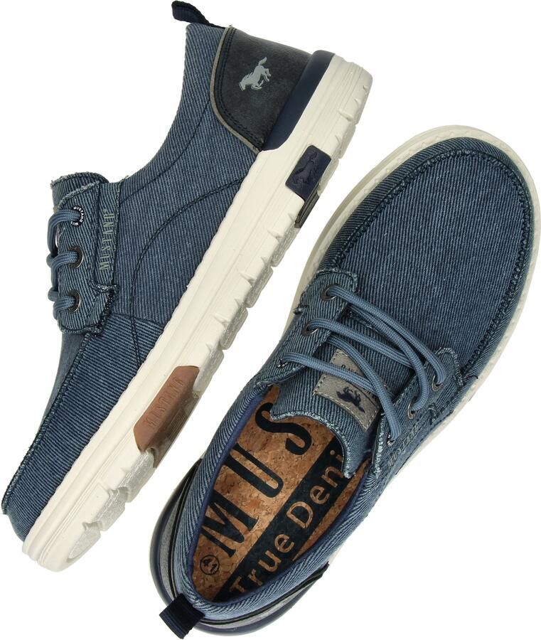 Mustang Schoenen Heren 43 Blauw 26M0301002 - Foto 3