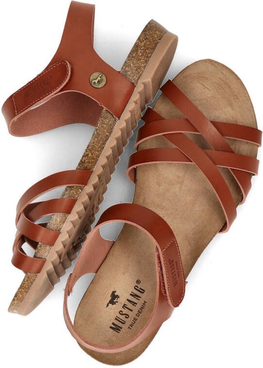 Mustang Bruine Sandaal Comfortabel Stijlvol Flexibel Brown Dames - Foto 6