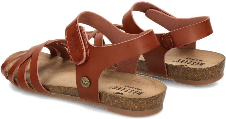 Mustang Bruine Sandaal Comfortabel Stijlvol Flexibel Brown Dames - Foto 4