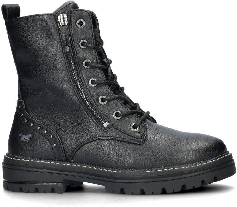 Mustang Enkellaarzen Veterschoenen Hoog - Foto 4