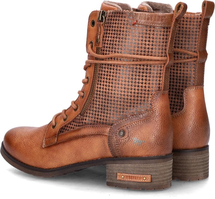 Mustang Veterboots Dames Cognac - Foto 2
