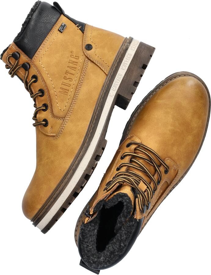 Mustang heren veterboot Camel - Foto 2