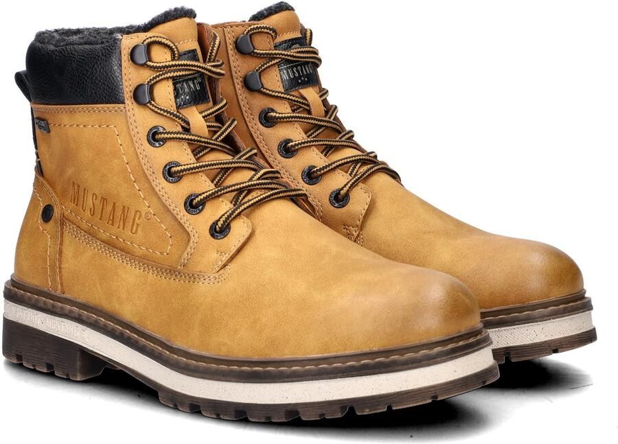 Mustang heren veterboot Camel - Foto 3