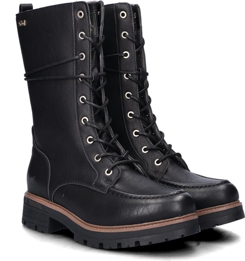 Mustang dames veterboot Zwart - Foto 2