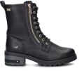 MUSTANG Veterschoen 'Veterschoenen Hoog' zwart - Zwart