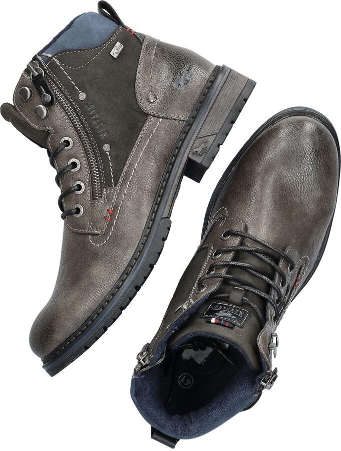 Mustang Shoes Veterschoenen Marcas Zakelijke laars laarzen met textielvoering - Foto 4